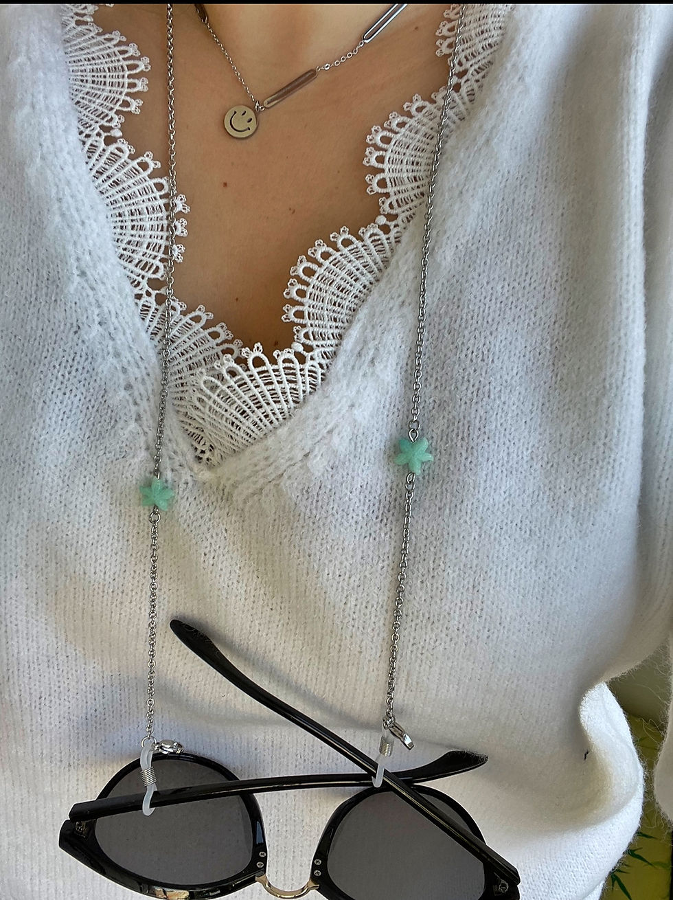 Miniature : Chaine de lunettes ESTRELA DO MAR SILVER