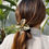 Miniature : FLOWER HAIR CLIP GOLD