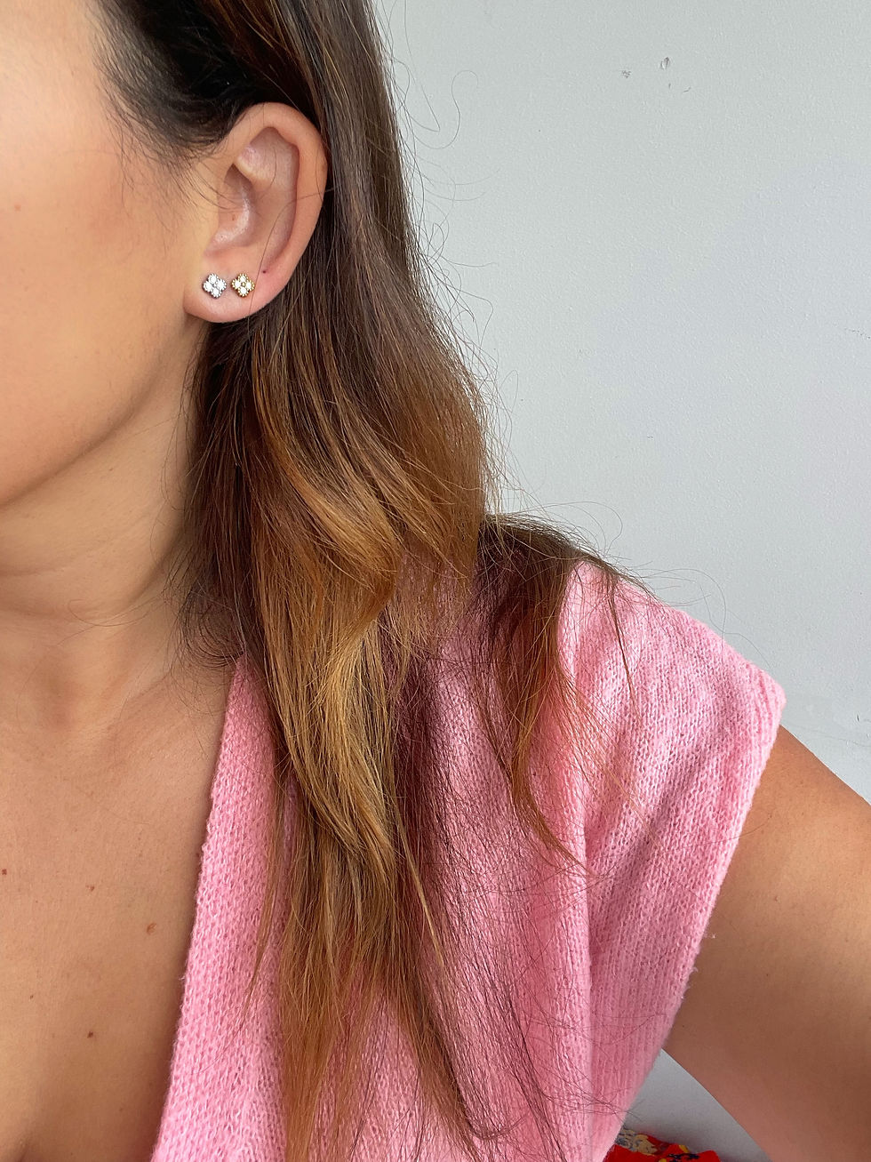 Thumbnail: Mini brincos CHANCE GOLD