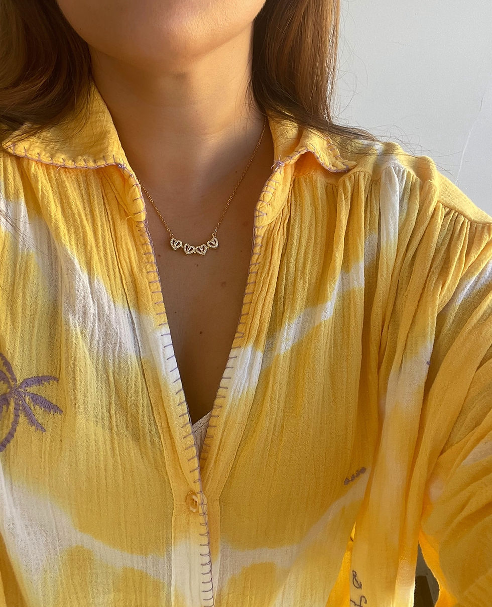 Miniature : COLLIER TRÈFLES ET 4 CŒURS