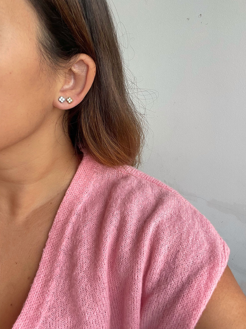 Thumbnail: Mini brincos CHANCE GOLD