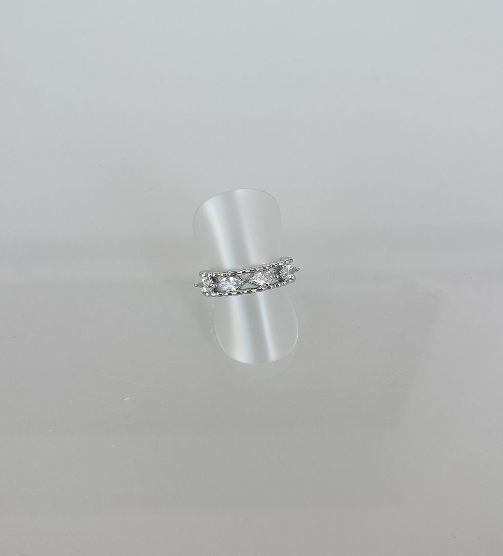 Miniatura: Anel ETERNITY SILVER