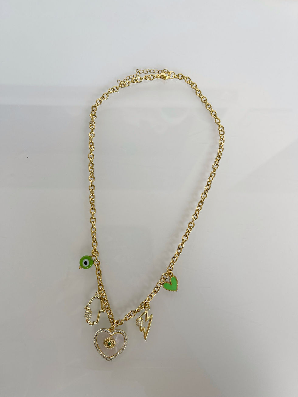 Miniatura: Colar Charm VERDE