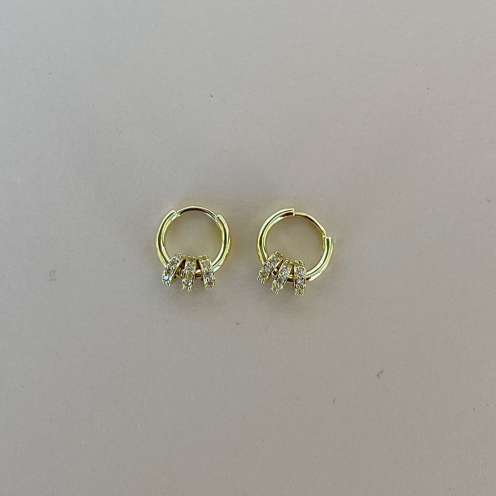 Miniature : MINI BOUCLES D'OREILLES avec boucles