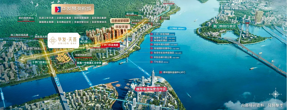 一座城市的主場已然成型,超過17000+灣區精英業主、超1000戶港澳業主的真金白銀背書。