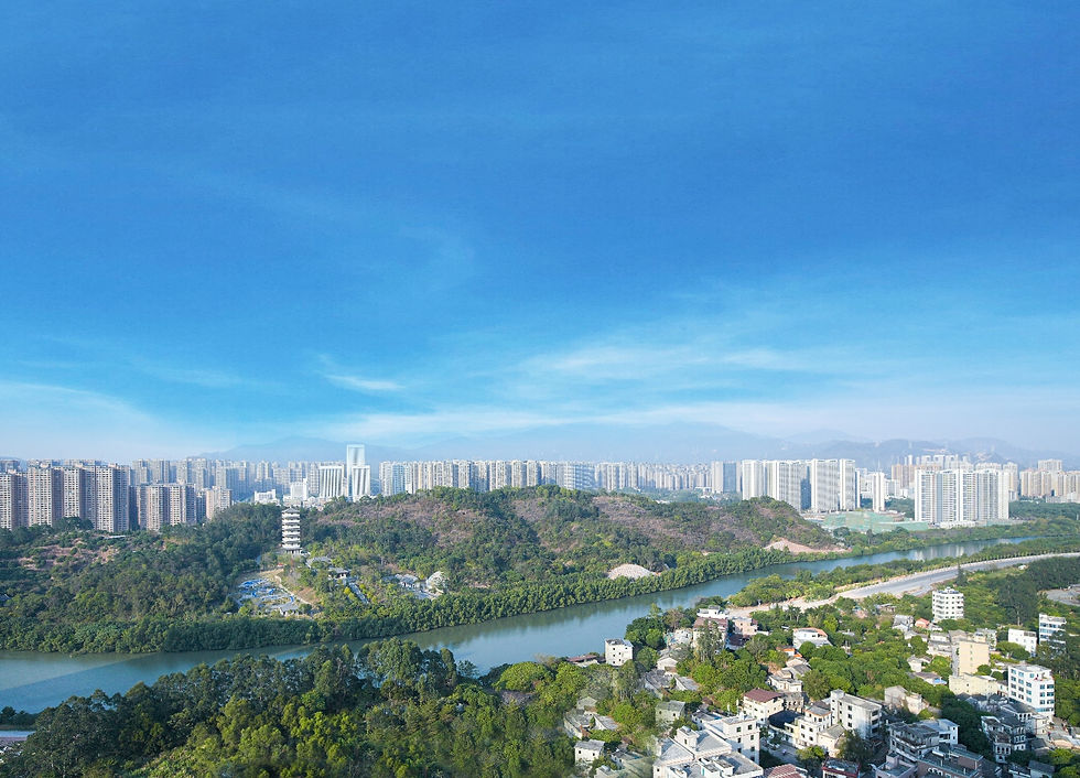 虎頭山+淡澳河連接國家4A級旅遊景區176公頃紅樹林濕地公園,形成一整片綠色生態景觀,白鷺翩飛,徒步便可達森林吸氧祕境,漫步於鮮氧與綠色間。