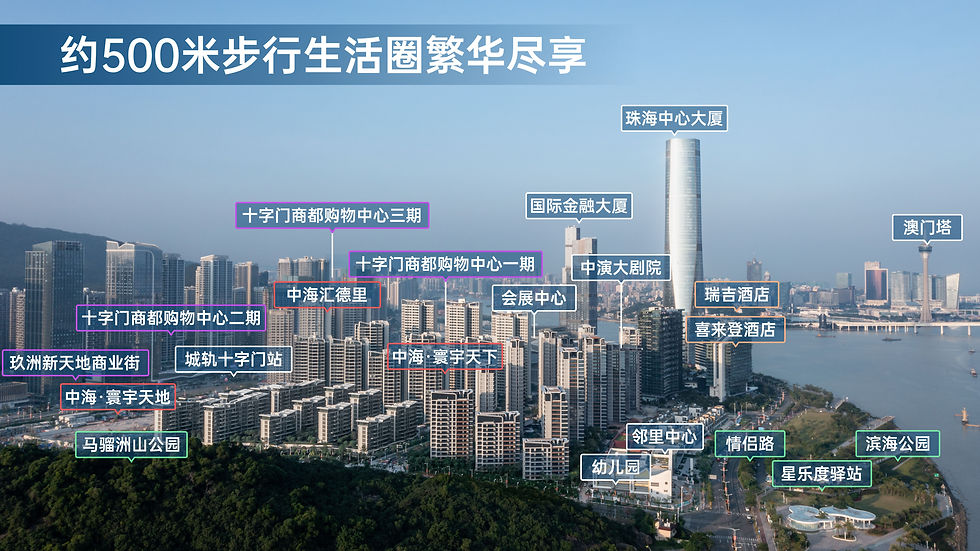 涵蓋精品商超/輕奢服飾/國際洗衣等豐富業態，以及網紅餐飲/休閒娛樂生活場域。