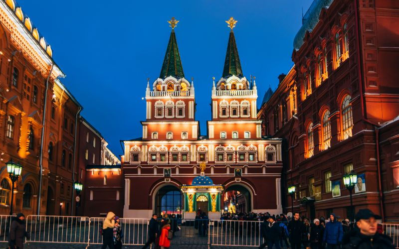 Attractions in Moscow