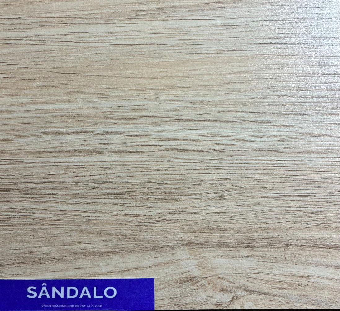 PISO VINÍLICO 2 MM. - SÂNDALO - COLADO