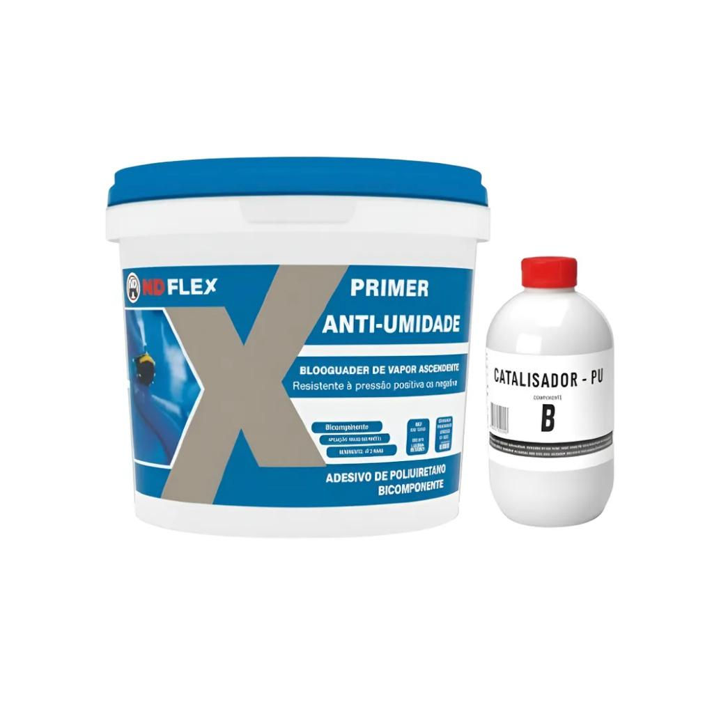 PRIMER ANTI-UMIDADE - Base Poliuretano – Balde 4,0 Kg