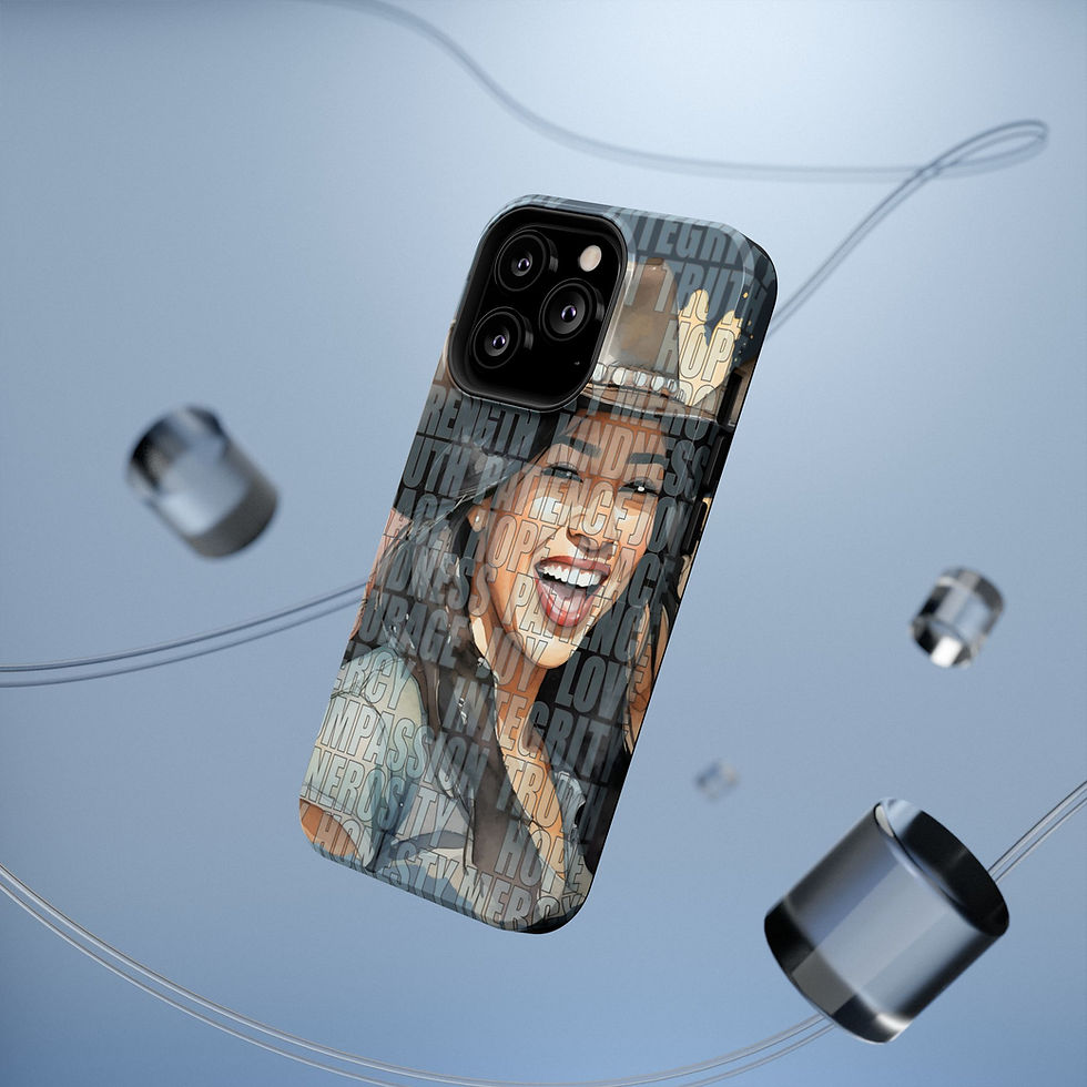 Thumbnail: Happy Latina Hispanic Cowgirl iPhone and Galaxy Phone Cases