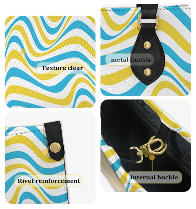 Thumbnail: Feisty West Cowgirls Leather-look Faux Pebble Leather Black Handles Shoulder Bag