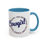 Thumbnail: Do or Die Cowgirl Barrel Racer White Ceramic Mug (4 Color Options / 2 Sizes)