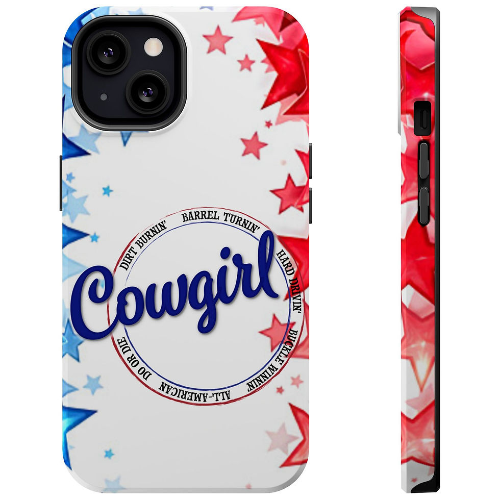Thumbnail: iPhone 13. Celebrate your love of barrel racing and being a bona fide cowgirl. Magnetic charging case.