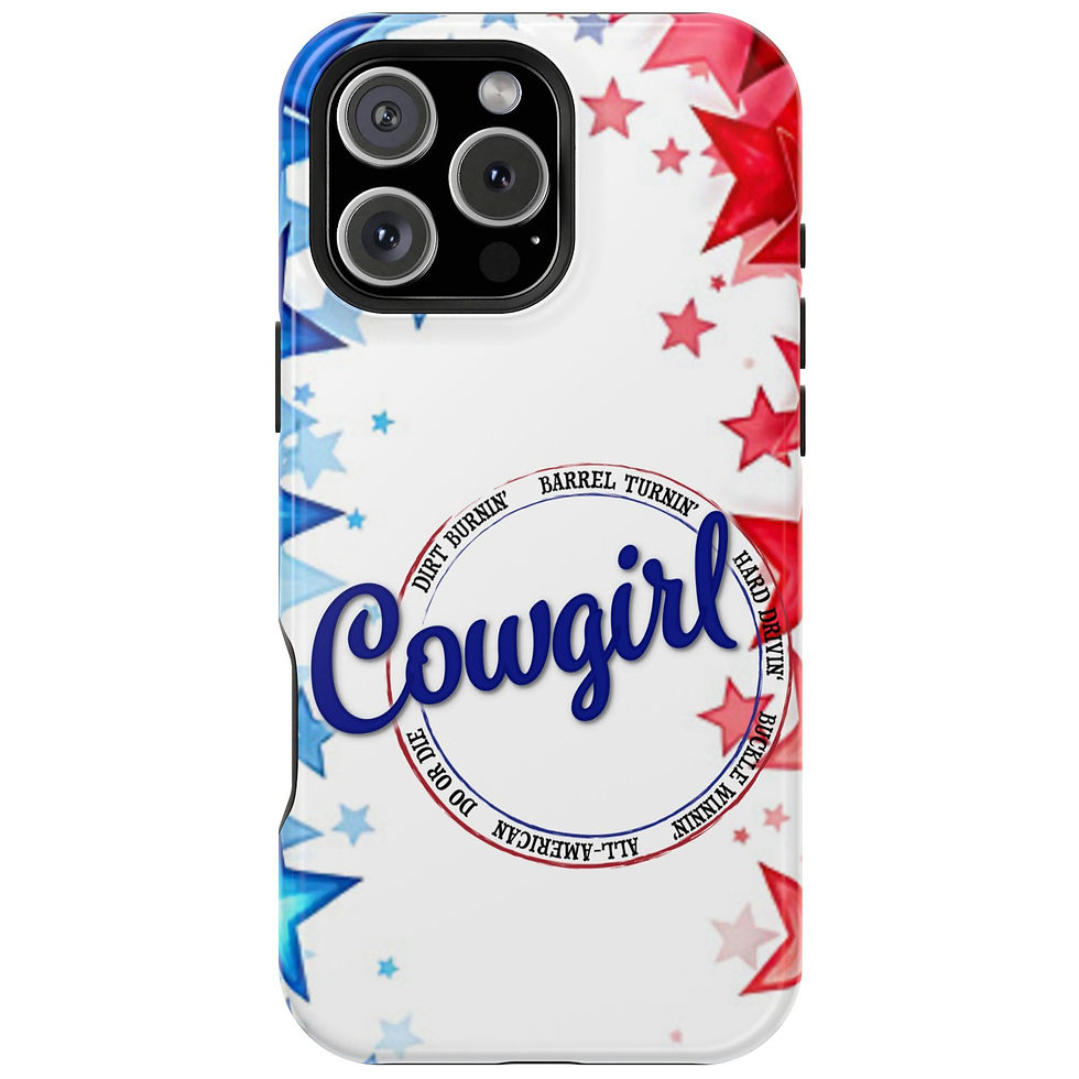 Thumbnail: iPhone 16 Pro Max. Celebrate your love of barrel racing and being a bona fide cowgirl. Magnetic charging case.