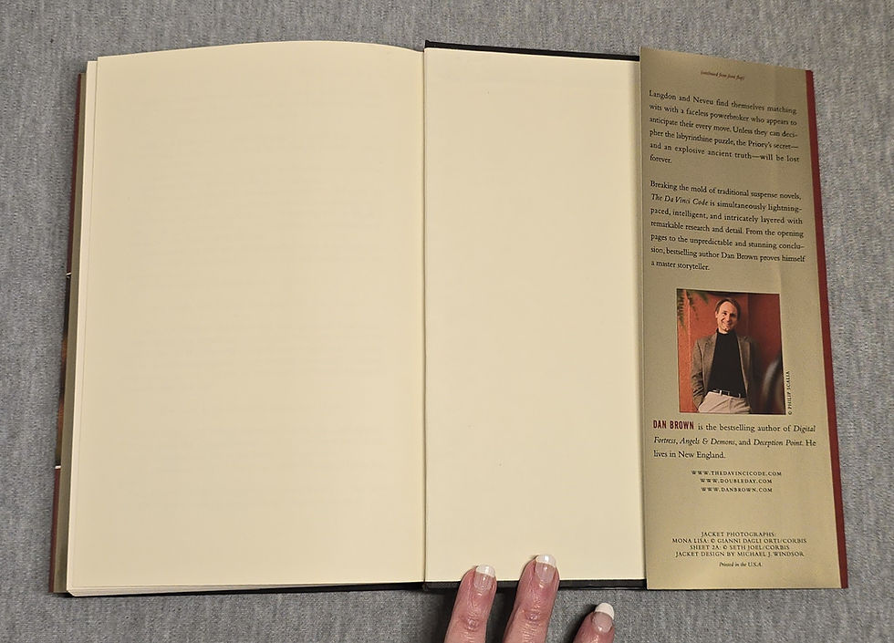Thumbnail: The Da Vinci Code by Dan Brown, 2003.