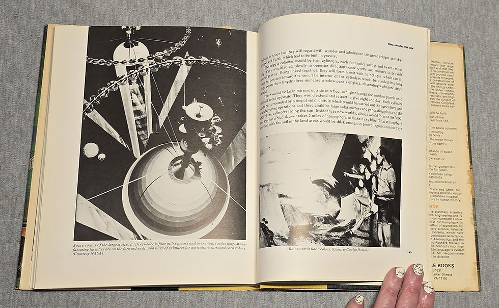 Thumbnail: Colonies In Space by T.A. Heppenheimer, 1977.