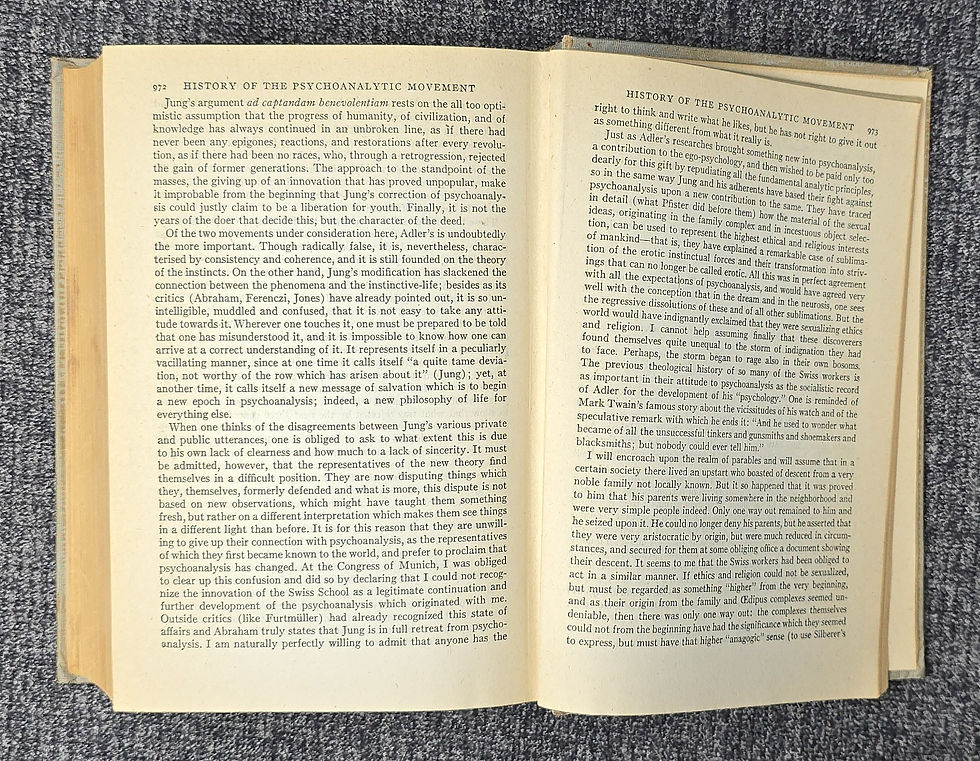 Thumbnail: The Basic Writings of Sigmund Freud Edited by Dr. A. A. Brill, 1938.