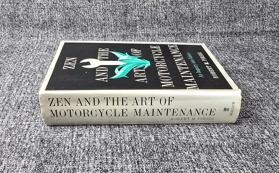 Thumbnail: Zen And The Art Of Motorcycle Maintenance by Robert M. Pirsig, 1974.