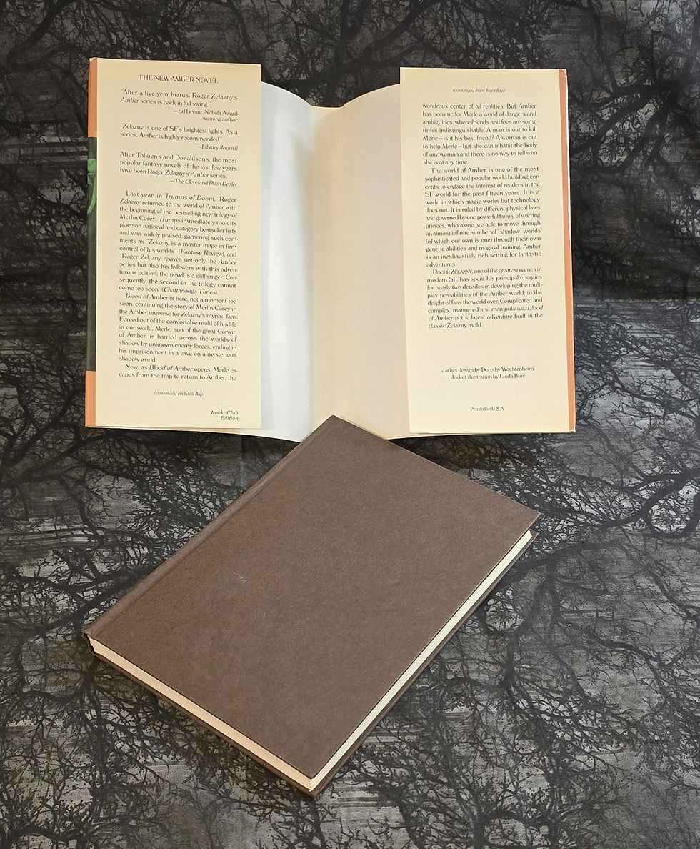 Thumbnail: Blood of Amber by Roger Zelazny