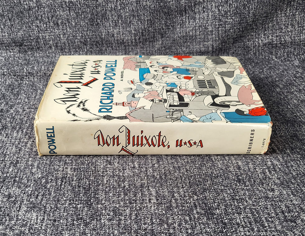 Thumbnail: Don Quixote, USA by Richard Powell, 1966. First Edition.