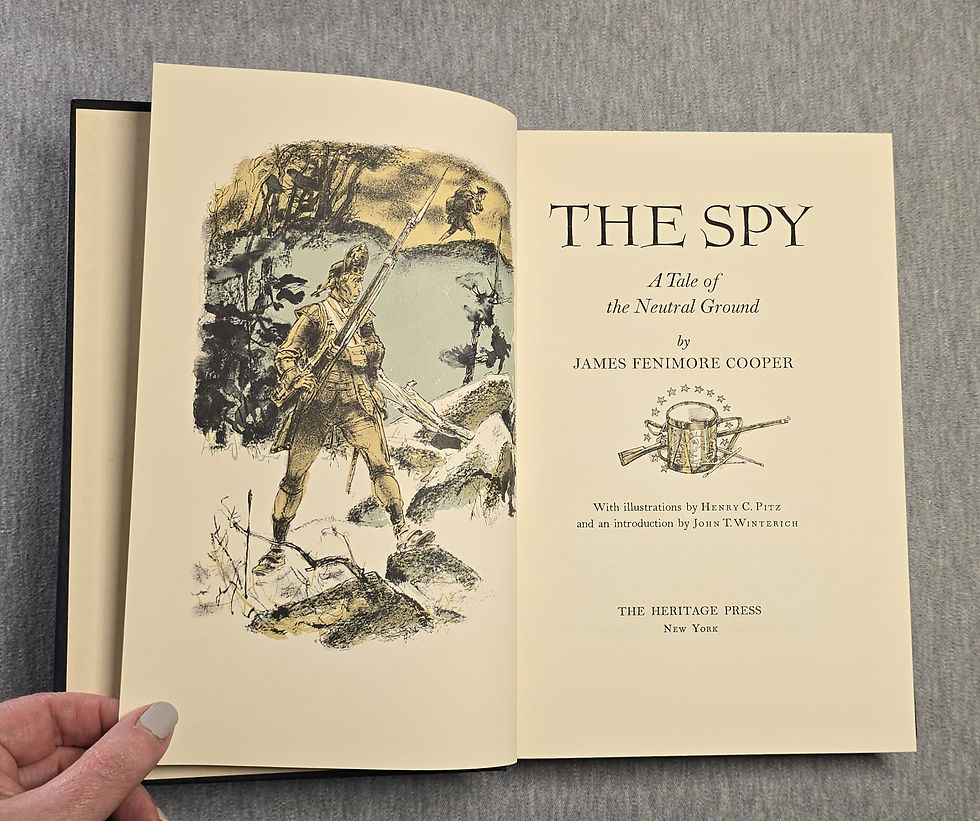 Thumbnail: The SPY A Tale Of The Neutral Ground by James Fenimore Cooper, 1963. Slip Case.
