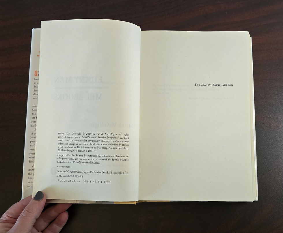 Thumbnail: Funny Man: Mel Brooks by Patrick McGilligan, First Edition, 2019