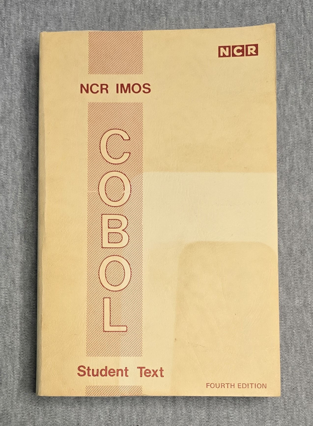 Cobol Student Text, 4th Edition, NCR Corporation, 1981.