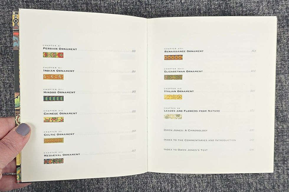 Thumbnail: The Grammar Of Ornament by Owen Jones, 2001.