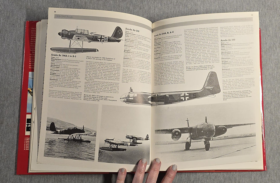 Thumbnail: German Military Aircraft by Bryan Philpott, 1981.