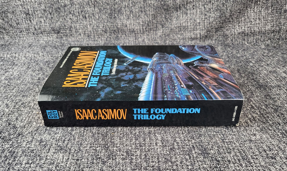 Thumbnail: The Foundation Trilogy by Isaac Asimov, 1983.