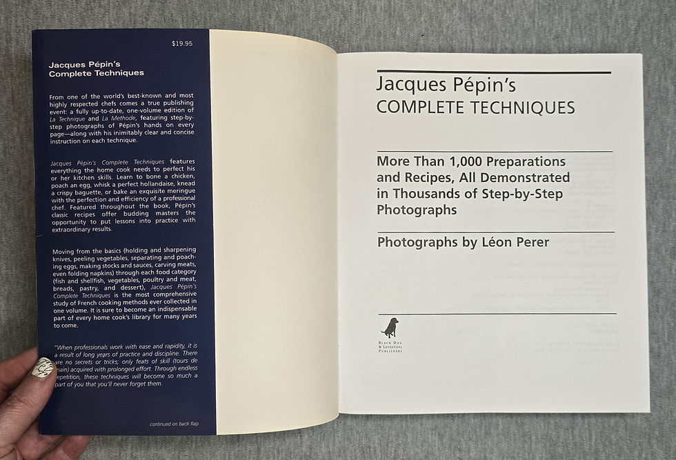 Thumbnail: Jacques Pepin's Complete Techniques, 2001