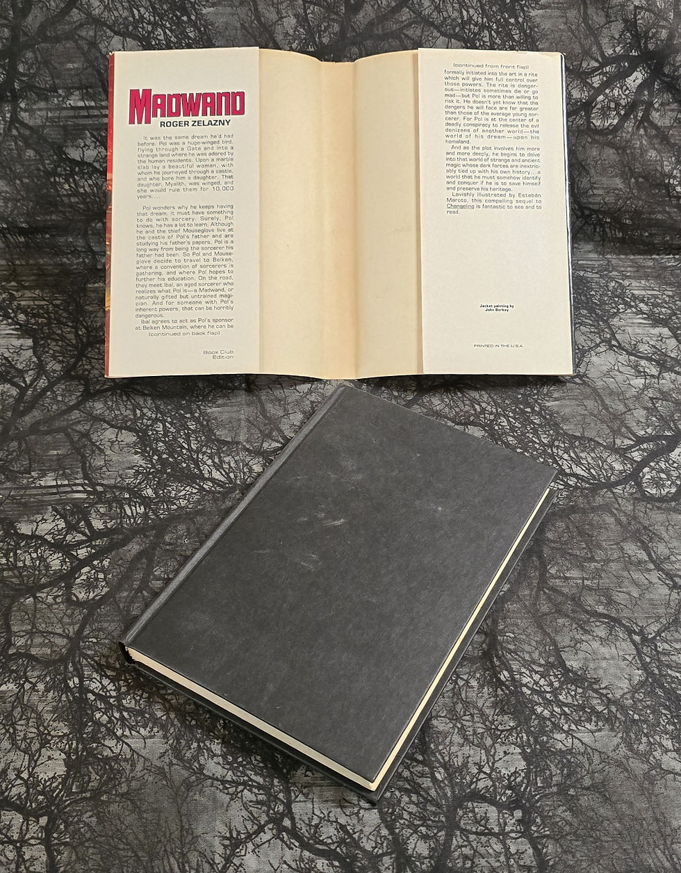Thumbnail: Madwand by Roger Zelazny, 1981.