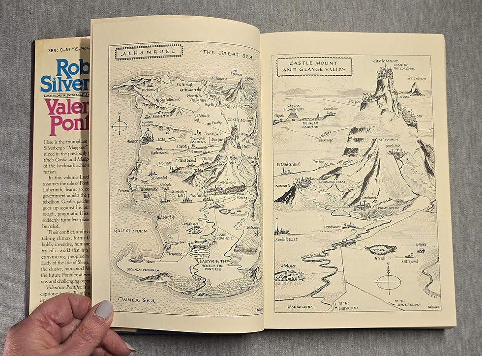 Thumbnail: Valentine Pontifex by Robert Silverberg, 1983. First Edition, First Printing.