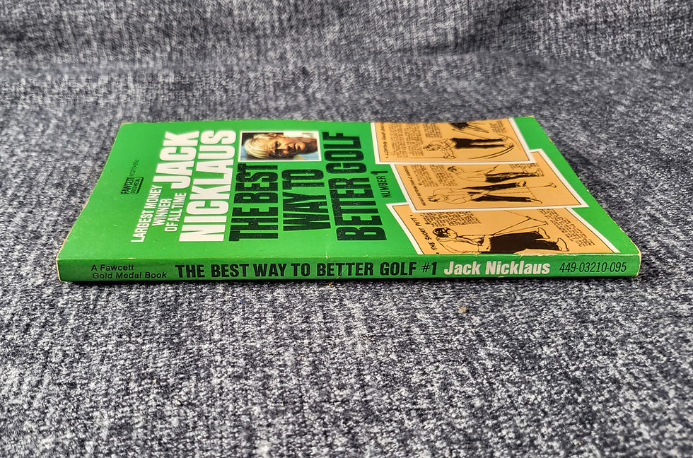 Thumbnail: The Best Way to Better Golf 1 by Jack Nicklaus, 1966.