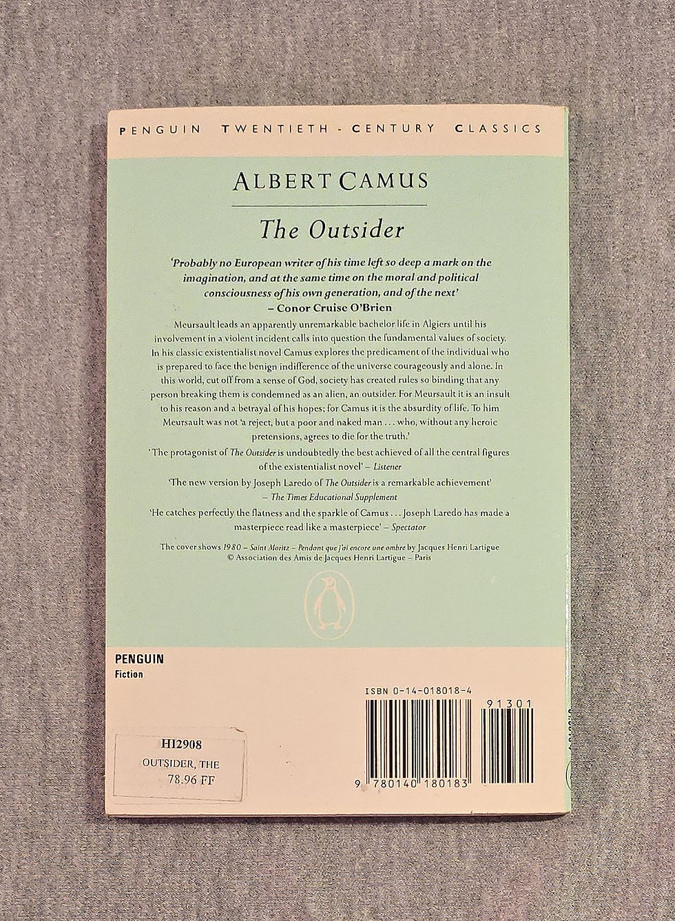 Thumbnail: Albert Camus Bundle, The Outsider (The Stranger) 1982 & The Fall 1963.