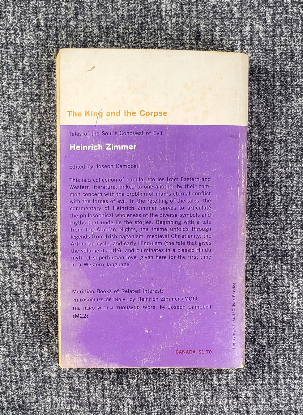 Thumbnail: The King And The Corpse by Heinrich Zimmer, 1960.