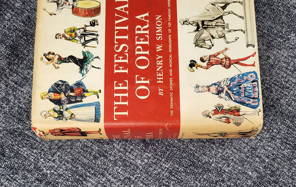 Thumbnail: The Festival Of Opera by Henry W. Simon, 1957.