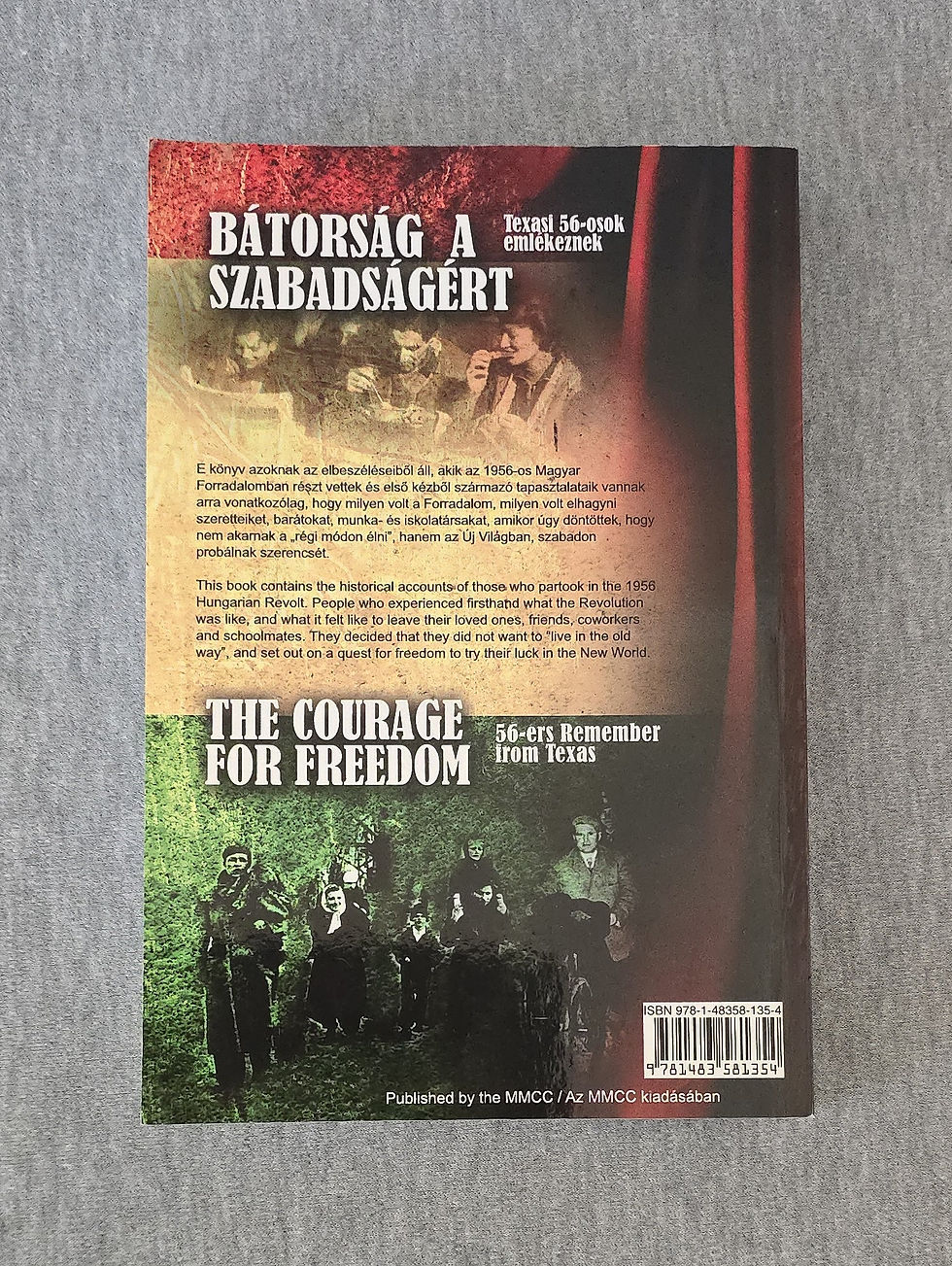 Thumbnail: Batorsag A Szabadsagert by Eva Beluska, 2016. Hungarian/English Edition. Signed.