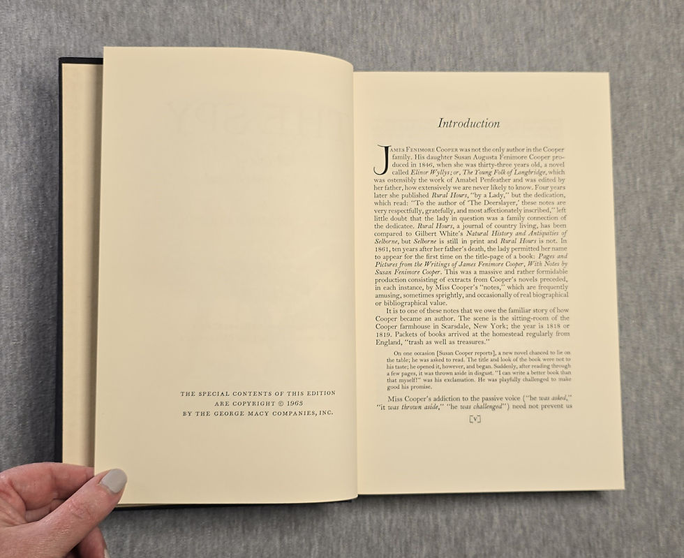 Thumbnail: The SPY A Tale Of The Neutral Ground by James Fenimore Cooper, 1963. Slip Case.
