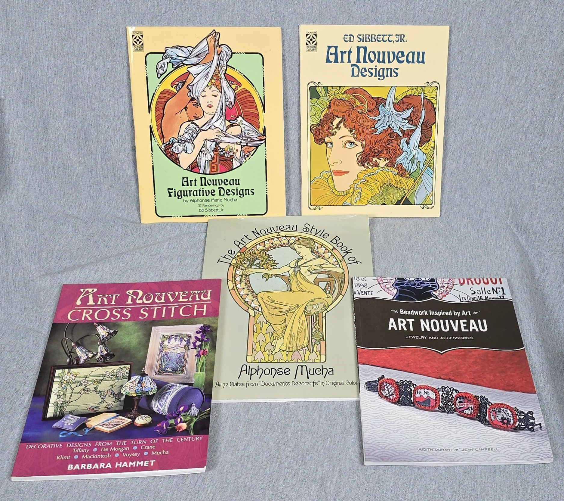 Art Nouveau Craft & Design 5-Book Bundle