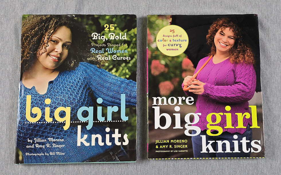 Big Girl Knits & More Big Girl Knits by Jillian Moreno & Amy R. Singer