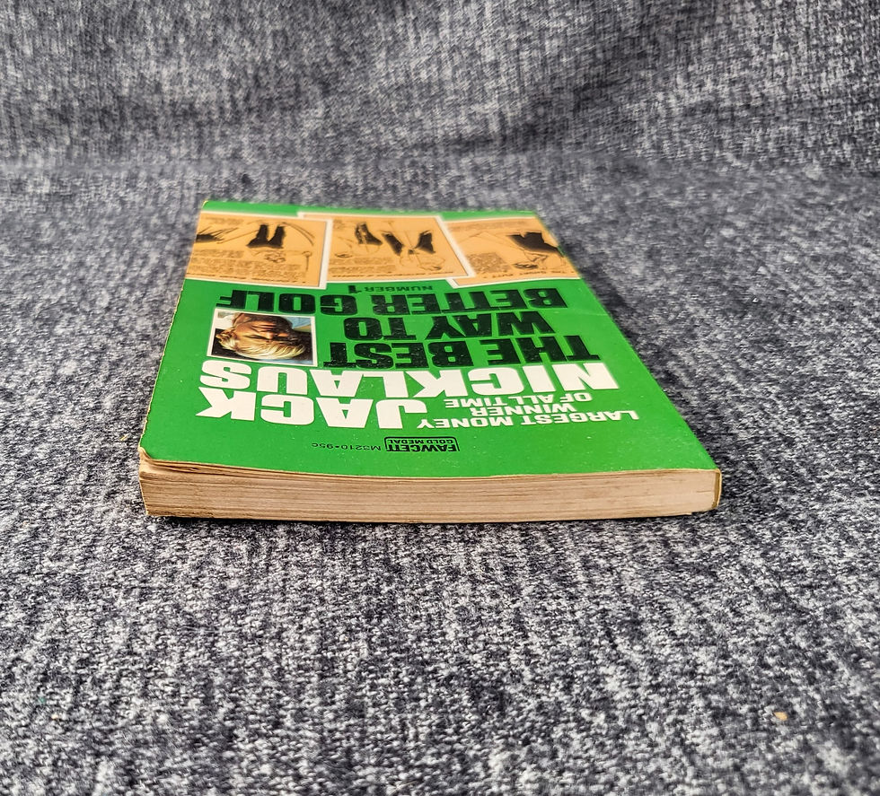 Thumbnail: The Best Way to Better Golf 1 by Jack Nicklaus, 1966.
