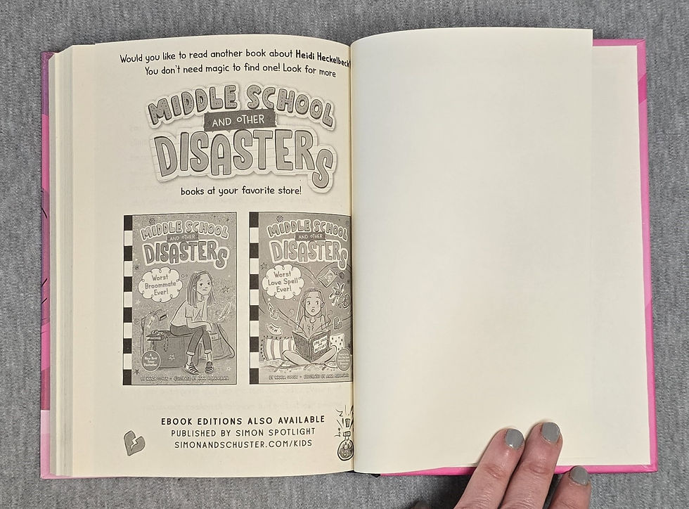 Thumbnail: Worst Love Spell Ever! (Middle School and Other Disasters) by Wanda Coven