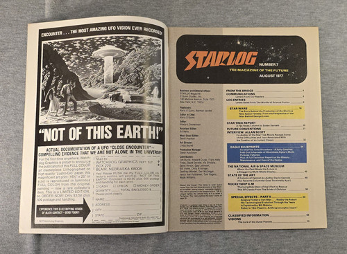 Starlog, Sci-Fi Periodical, 6 Issues, 1977-1979 | Tilted Books
