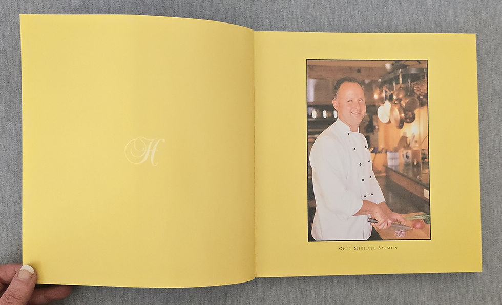 Thumbnail: Hartstone Inn Signature Recipes by Michael Salmon, 2003.