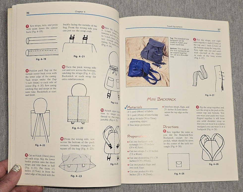 Thumbnail: Sew & Go by Jasmine Hubble, 1996.