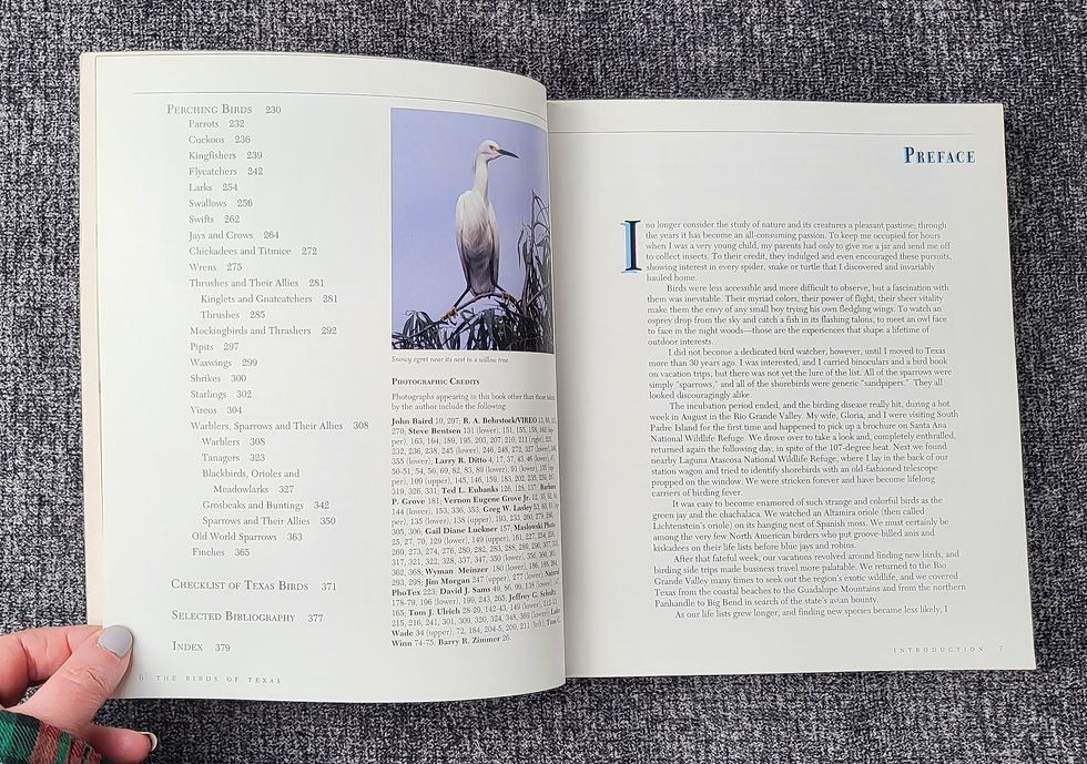 Thumbnail: The Birds of Texas by John Tveten & Peterson’s Birds of Texas, Western Birds