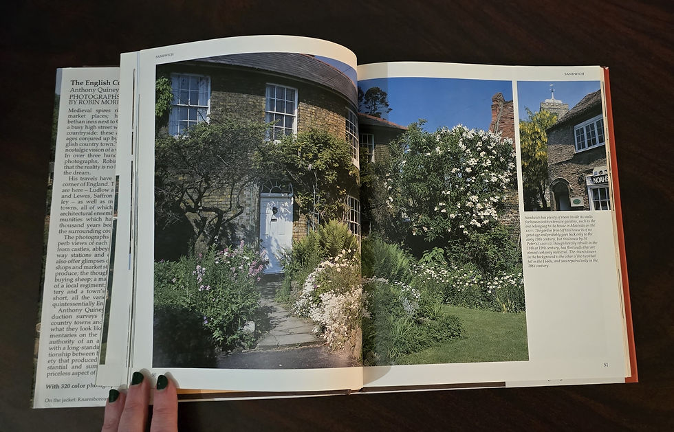 Thumbnail: The English Country Town by Anthony Quiney, 1987.