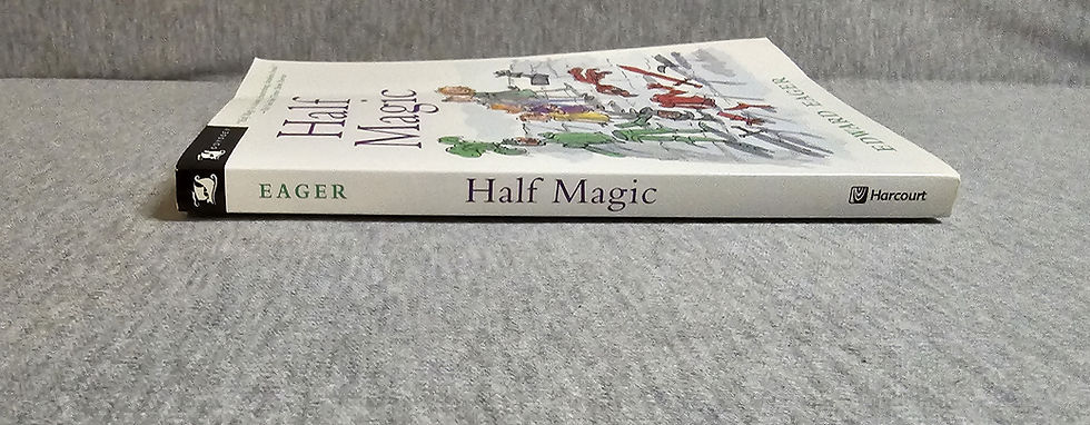 Thumbnail: Half Magic by Edward Eager, 1999